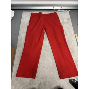 WorkriteFR Pants Mens 40x31 Red Nomex FR 2112 CAT 1 Chino Workwear Safety